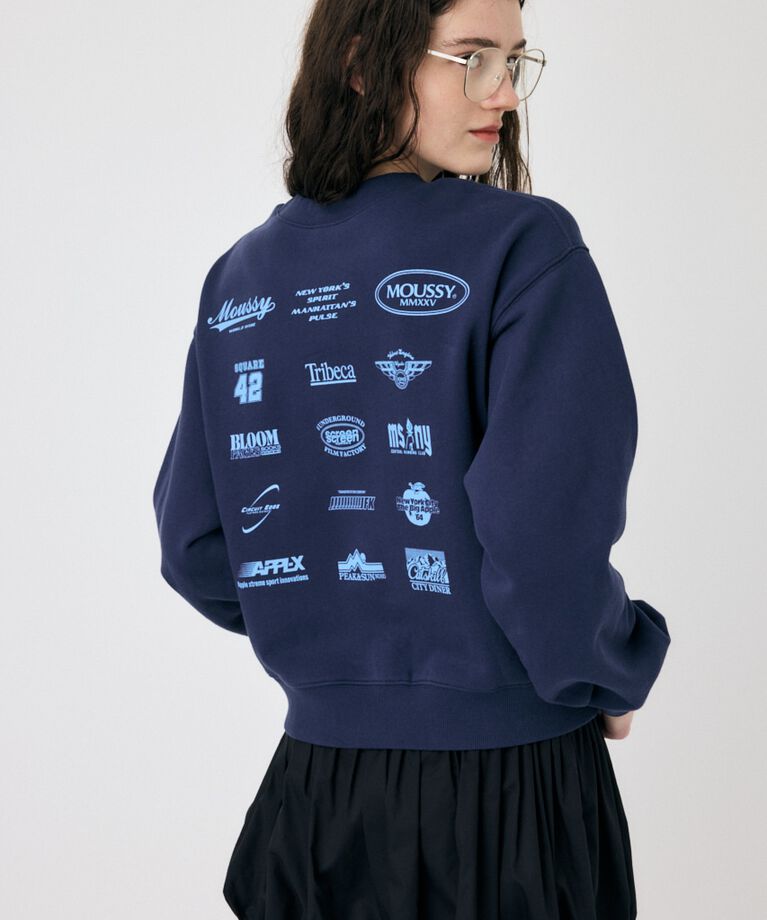 MOUSSY「MOUSSY NY COLLECT プルオーバー」|パーカー|NVY