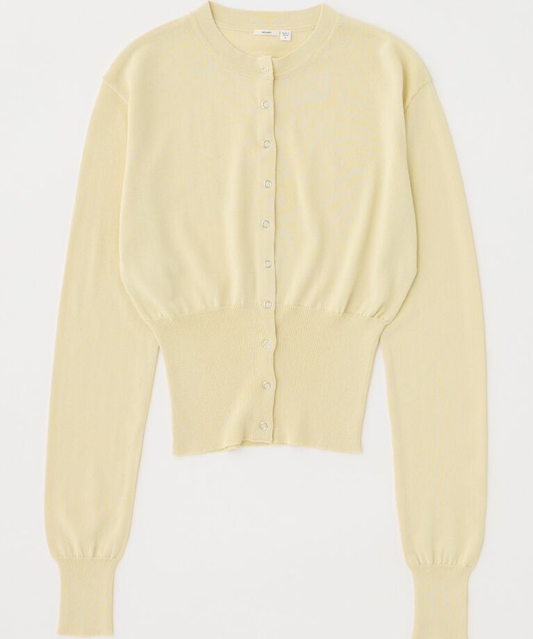MOUSSY「WAIST SWITCHING カーディガン」|カーディガン|
