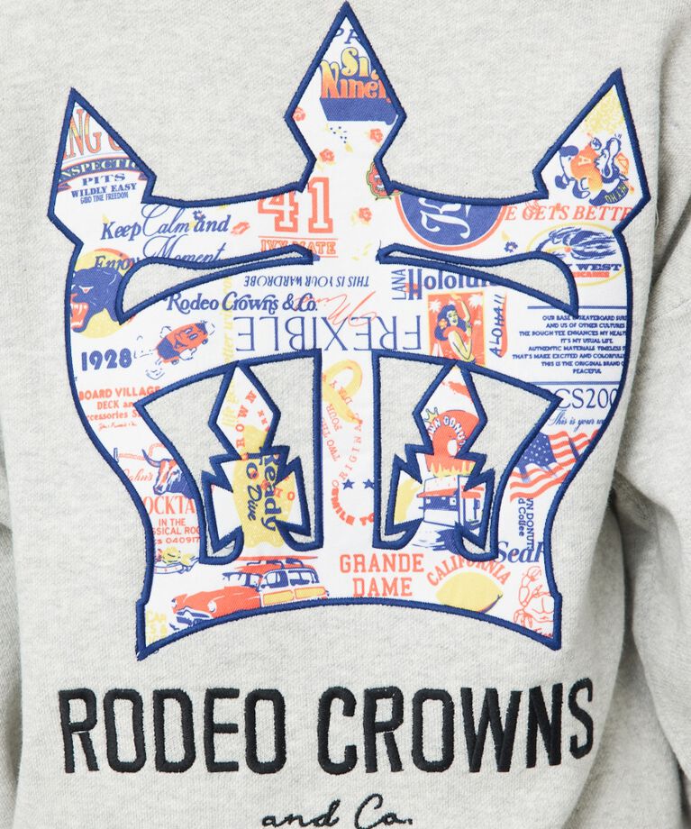 RODEO CROWNS「CROWN OG パッチニットトップス」|ニット・セーター|
