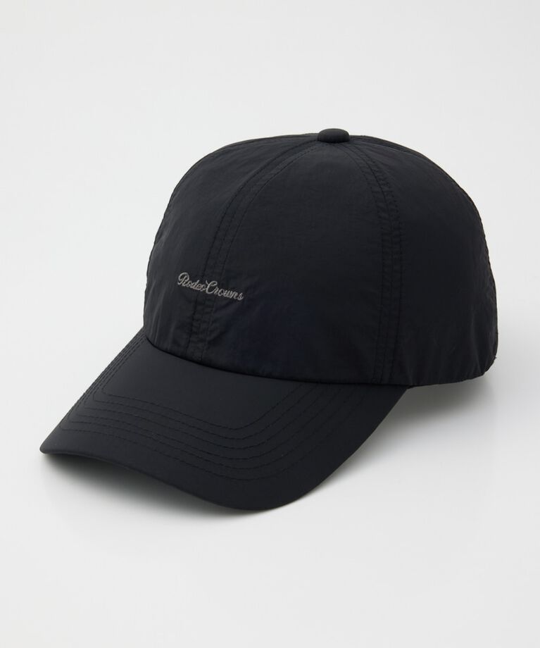 RODEO CROWNS「ワッシャーナイロンロゴキャップ」|その他|BLK