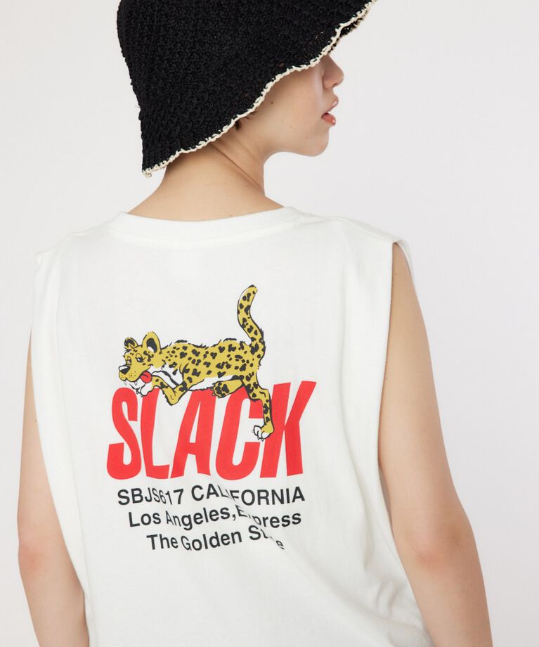 RODEO CROWNS「SLACKタックノースリーブトップス」|タンクトップ|