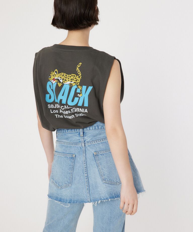 RODEO CROWNS「SLACKタックノースリーブトップス」|タンクトップ|