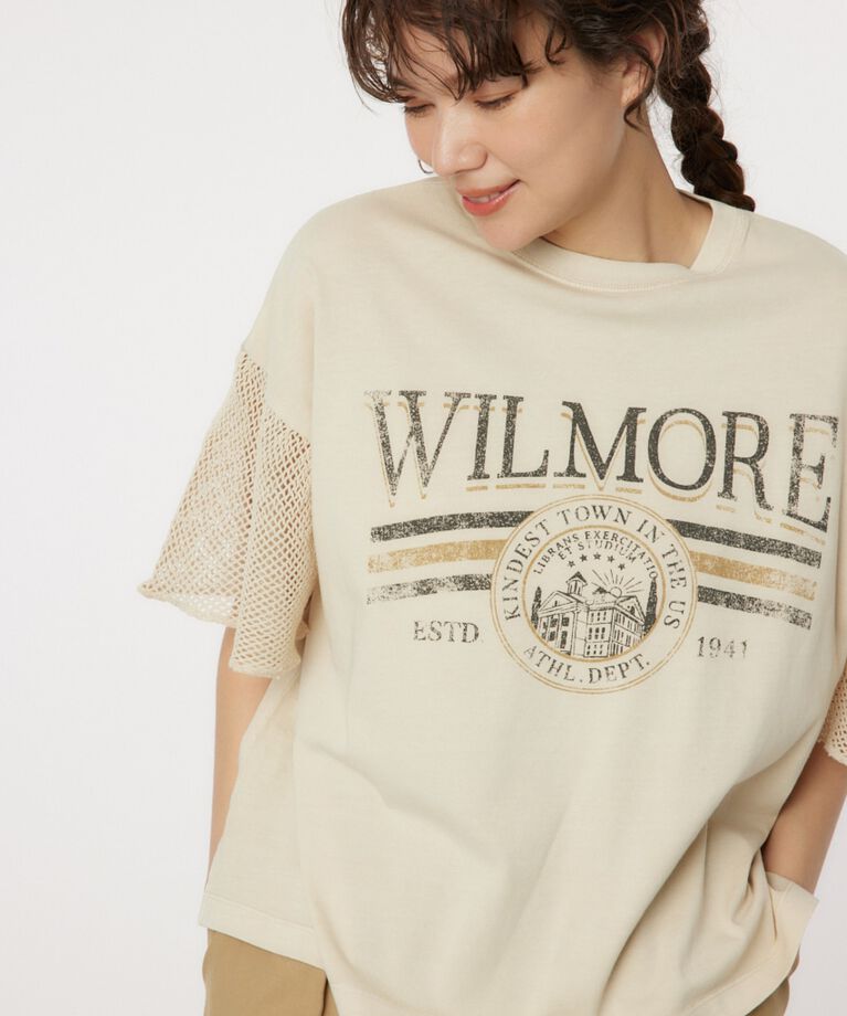RODEO CROWNS「フリルメッシュスリーブトップス」|Tシャツ・カットソー|IVOY3