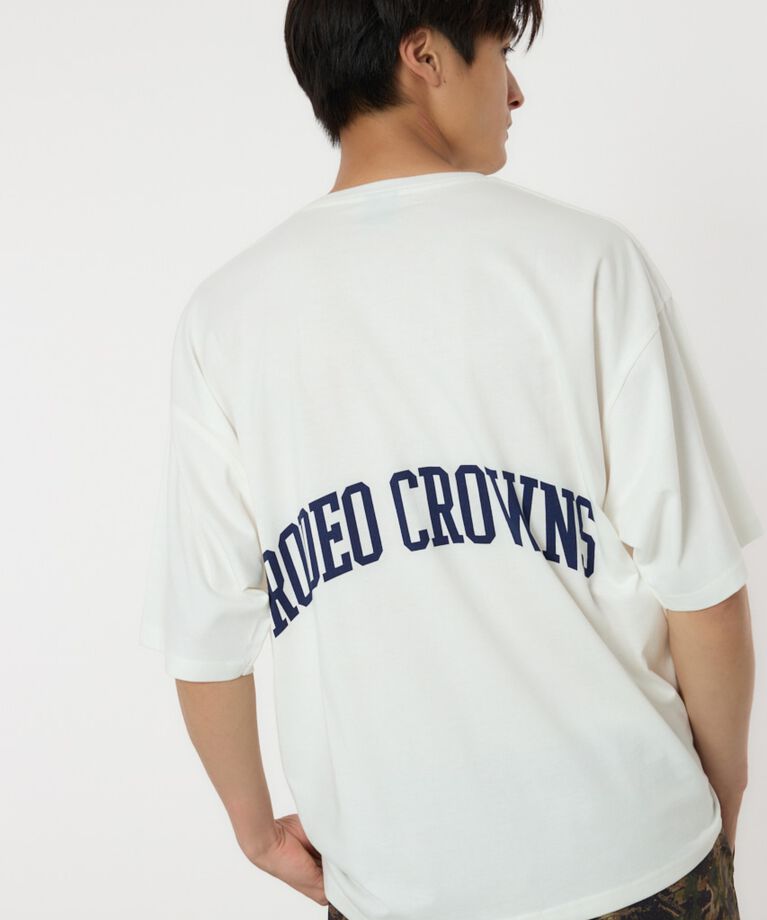 RODEO CROWNS「バックロゴ Tシャツ」|Tシャツ・カットソー|