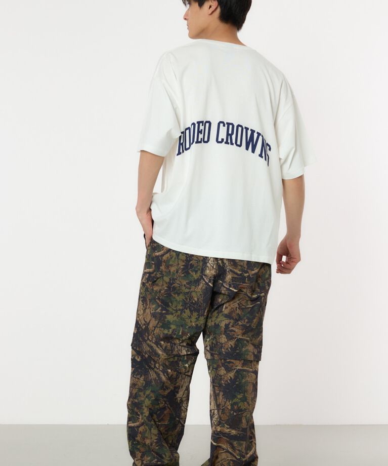 RODEO CROWNS「バックロゴ Tシャツ」|Tシャツ・カットソー|