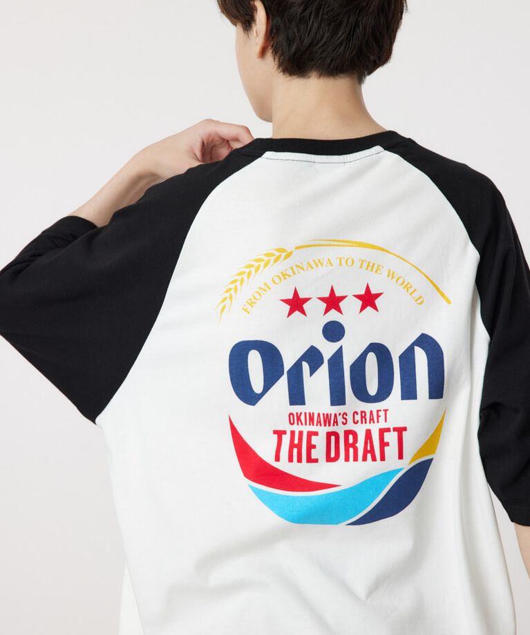 RODEO CROWNS「Orion BeerxRCSラグラン5分トップス」|Tシャツ・カットソー|