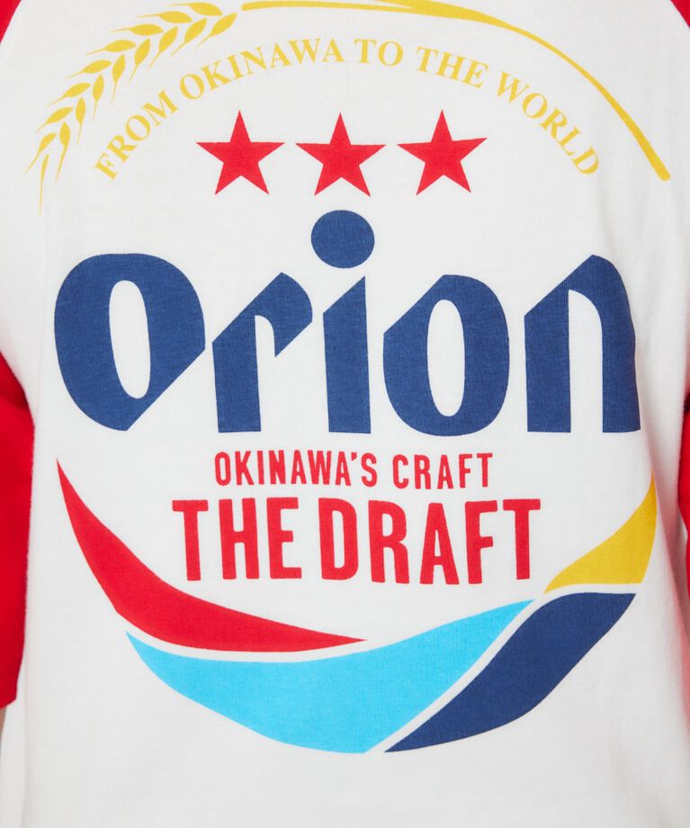 RODEO CROWNS「Orion BeerxRCSラグラン5分トップス」|Tシャツ・カットソー|