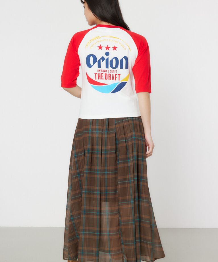 RODEO CROWNS「Orion BeerxRCSラグラン5分トップス」|Tシャツ・カットソー|