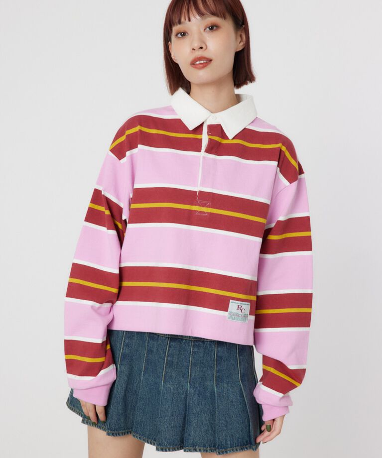 RODEO CROWNS「GOOD OLD ルーズラガーシャツ」|Tシャツ・カットソー|柄PNK5
