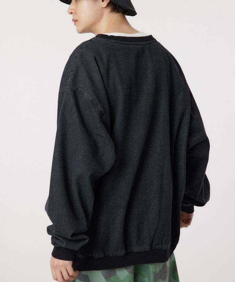 RODEO CROWNS「side-zip denim TOPS」|シャツ・ブラウス|