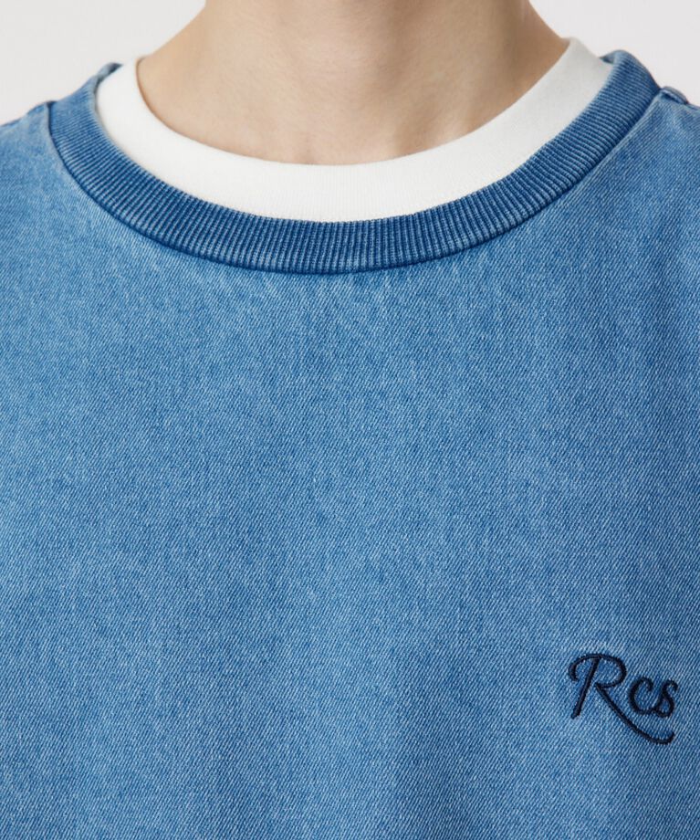 RODEO CROWNS「side-zip denim TOPS」|シャツ・ブラウス|