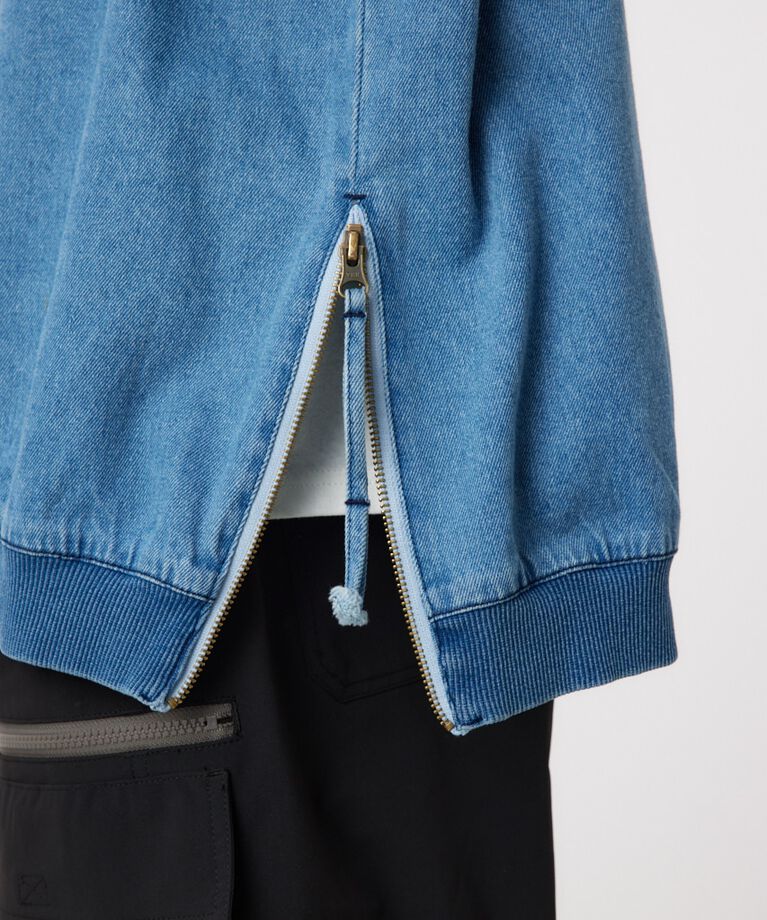 RODEO CROWNS「side-zip denim TOPS」|シャツ・ブラウス|