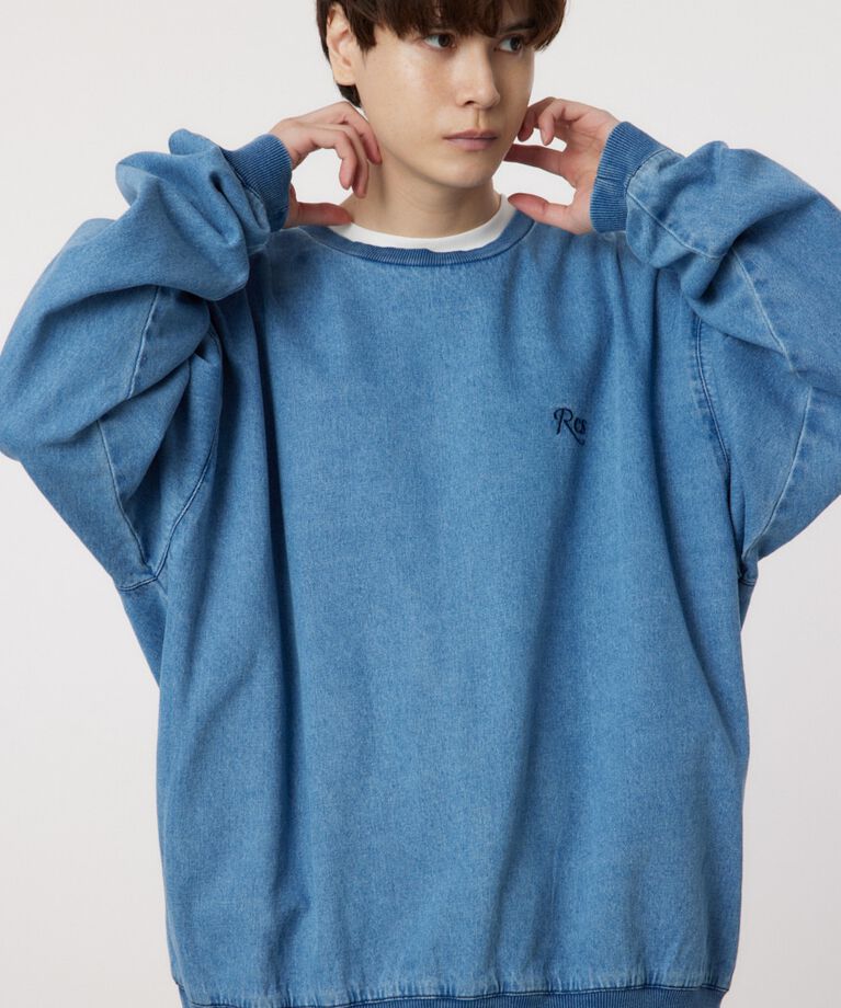 RODEO CROWNS「side-zip denim TOPS」|シャツ・ブラウス|