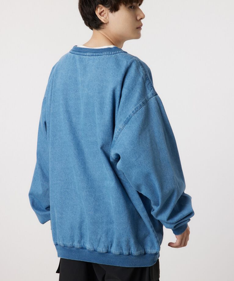 RODEO CROWNS「side-zip denim TOPS」|シャツ・ブラウス|