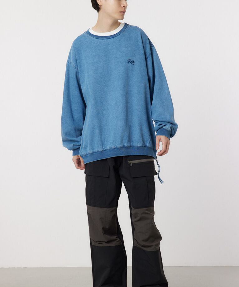 RODEO CROWNS「side-zip denim TOPS」|シャツ・ブラウス|
