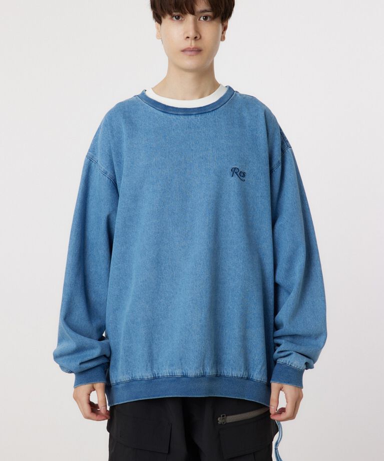RODEO CROWNS「side-zip denim TOPS」|シャツ・ブラウス|