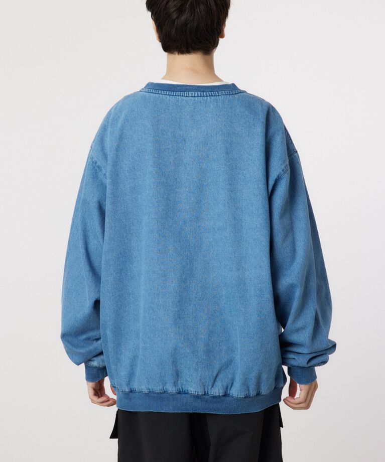 RODEO CROWNS「side-zip denim TOPS」|シャツ・ブラウス|