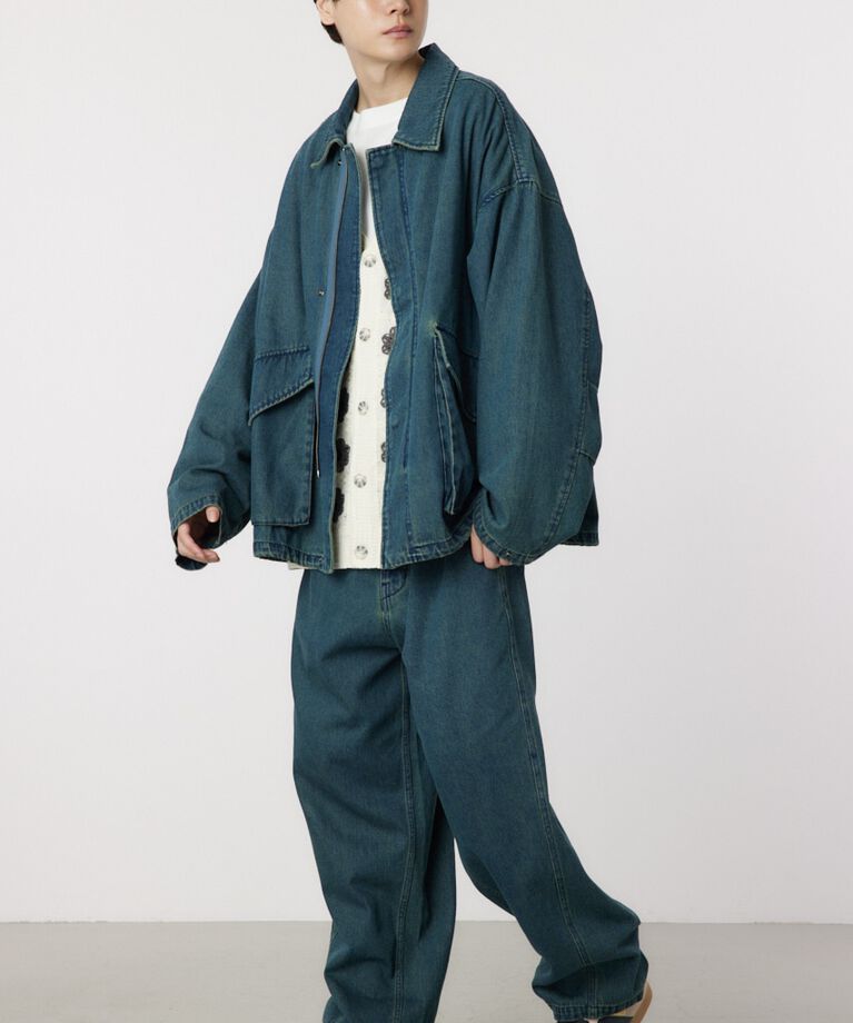 RODEO CROWNS「curve denim pants」|デニム|