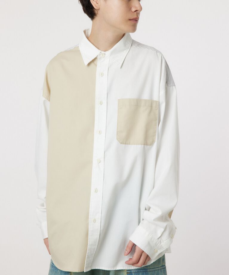 RODEO CROWNS「カラースキームーシャツ」|シャツ・ブラウス|M/WHT7