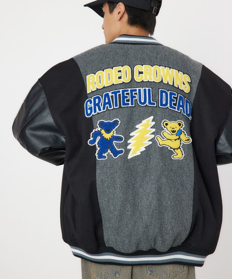 RODEO CROWNS「Grateful Dead スタジャン」|ブルゾン・スタジャン|BLK