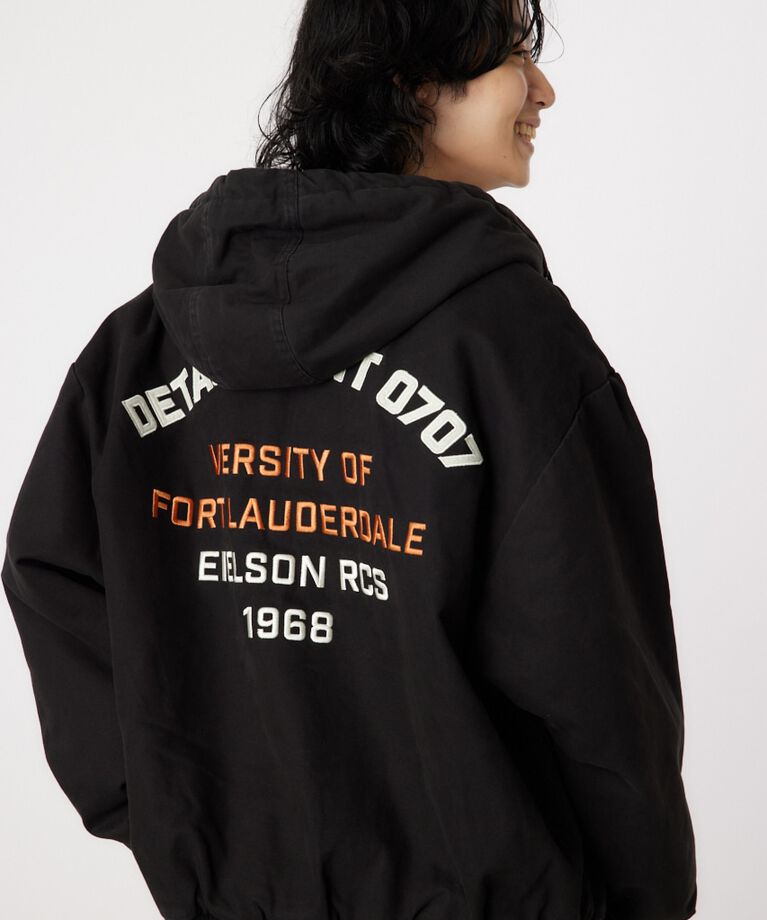 RODEO CROWNS「duck hooded ジャケット」|パーカー|BLK