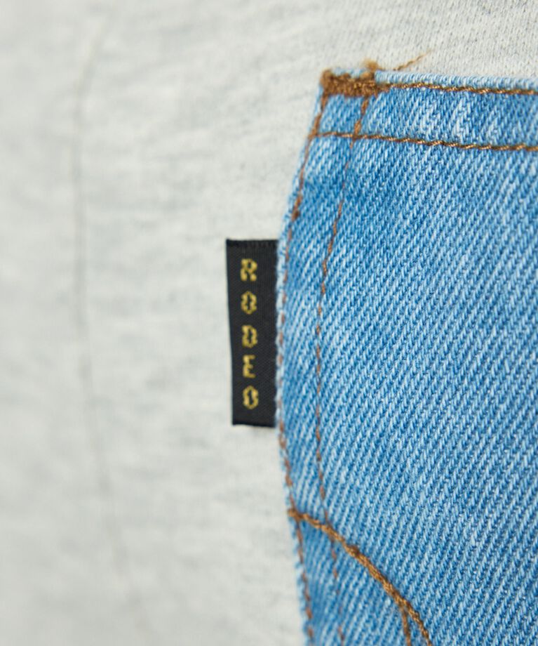 RODEO CROWNS「デニムウエスト スウェットワイドパンツ」|その他|