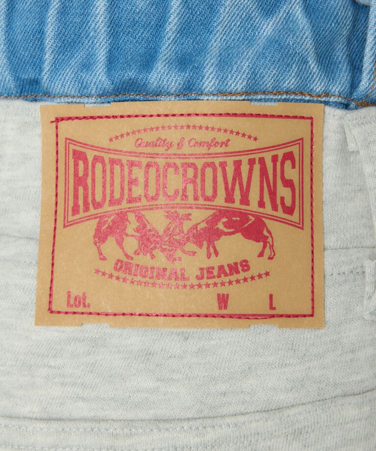RODEO CROWNS「デニムウエスト スウェットワイドパンツ」|その他|