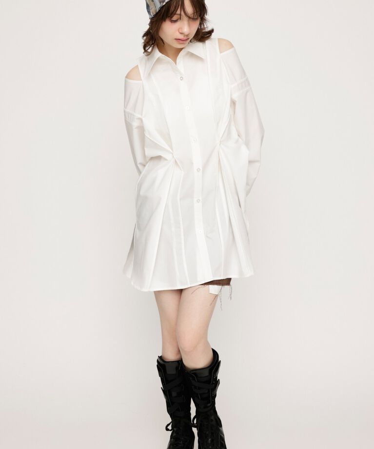 SLY「2WAY OVER SIZE シャツ」|シャツ・ブラウス|