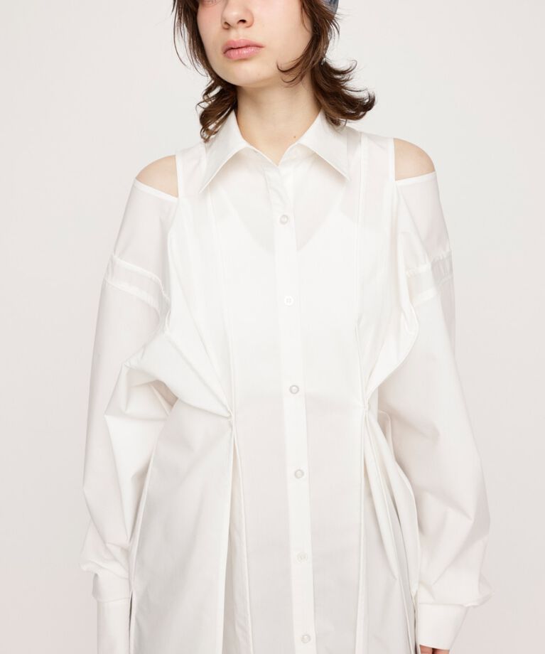 SLY「2WAY OVER SIZE シャツ」|シャツ・ブラウス|