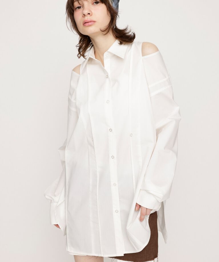 SLY「2WAY OVER SIZE シャツ」|シャツ・ブラウス|
