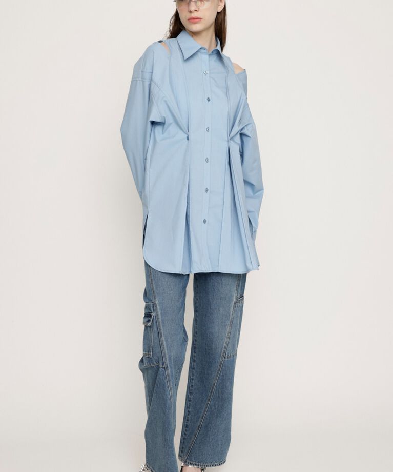 SLY「2WAY OVER SIZE シャツ」|シャツ・ブラウス|