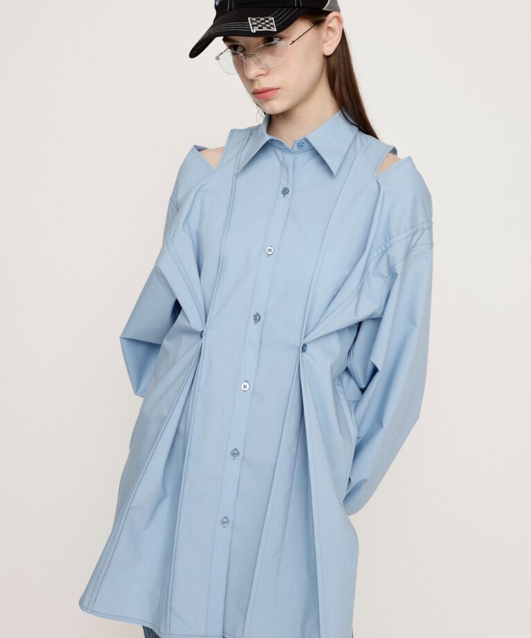 SLY「2WAY OVER SIZE シャツ」|シャツ・ブラウス|