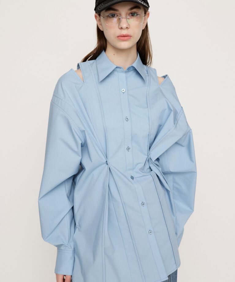 SLY「2WAY OVER SIZE シャツ」|シャツ・ブラウス|