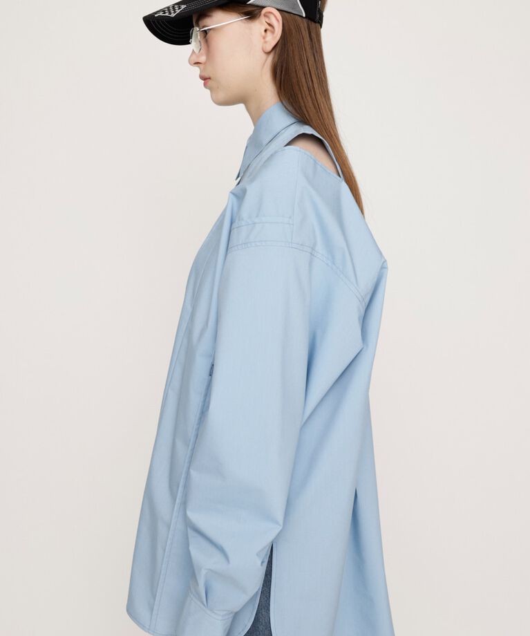 SLY「2WAY OVER SIZE シャツ」|シャツ・ブラウス|