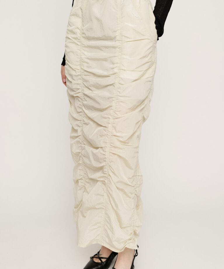 SLY「I LINE GATHER スカート」|スカート|