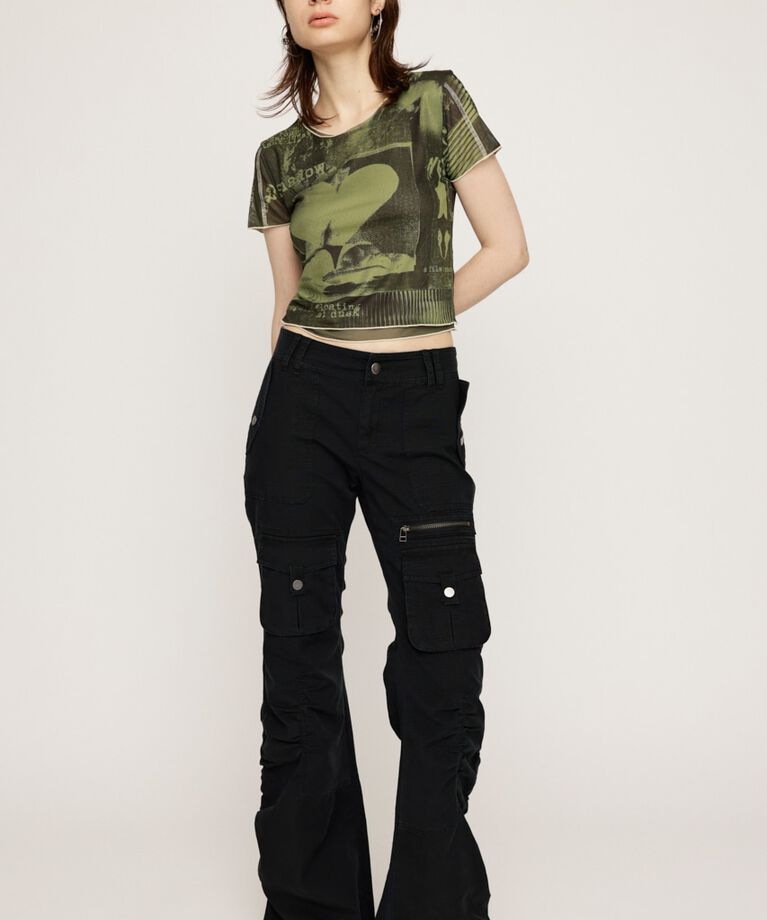 SLY「MILITARY ATTACHABLE パンツ」|その他|BLK