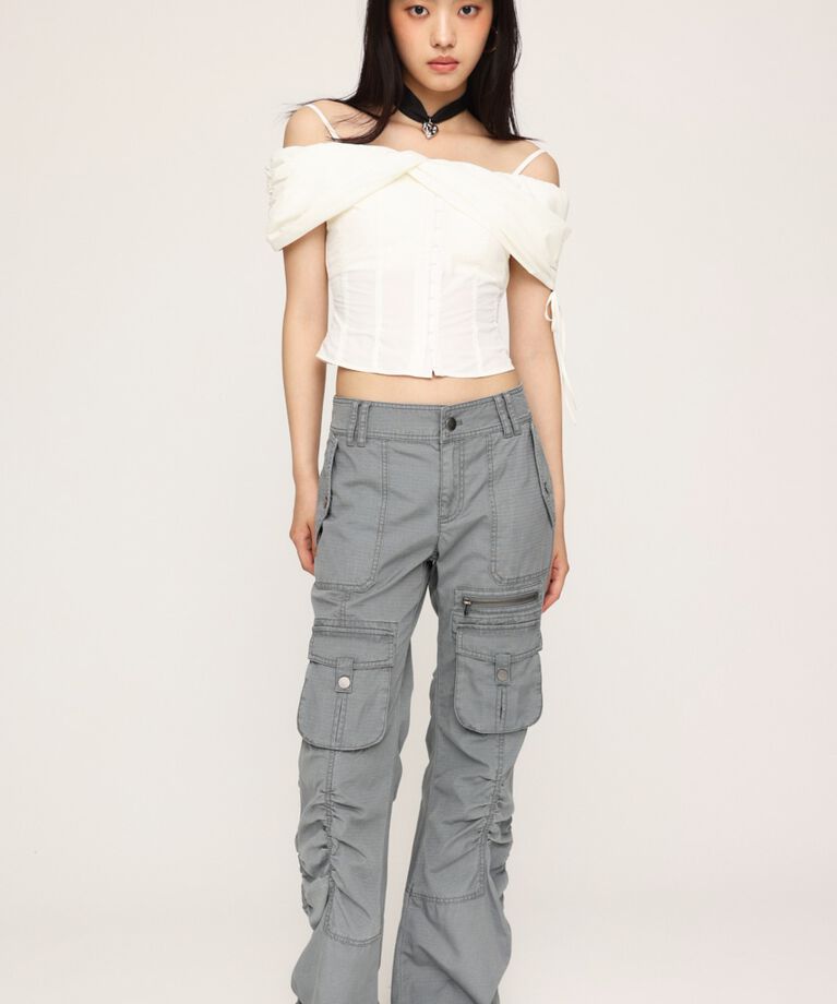 SLY「MILITARY ATTACHABLE パンツ」|その他|GRY