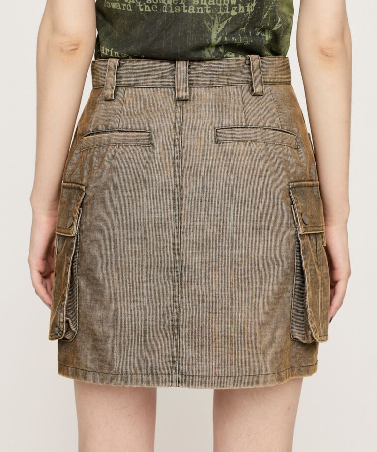 SLY「WASHED CORDUROY ショートスカート」|スカート|