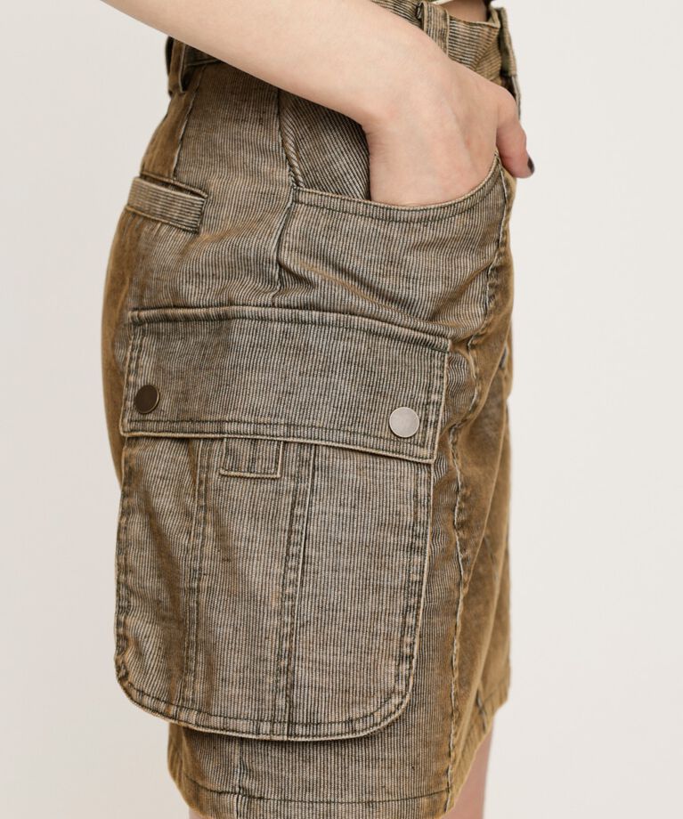 SLY「WASHED CORDUROY ショートスカート」|スカート|