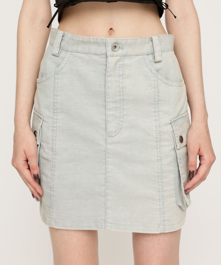 SLY「WASHED CORDUROY ショートスカート」|スカート|