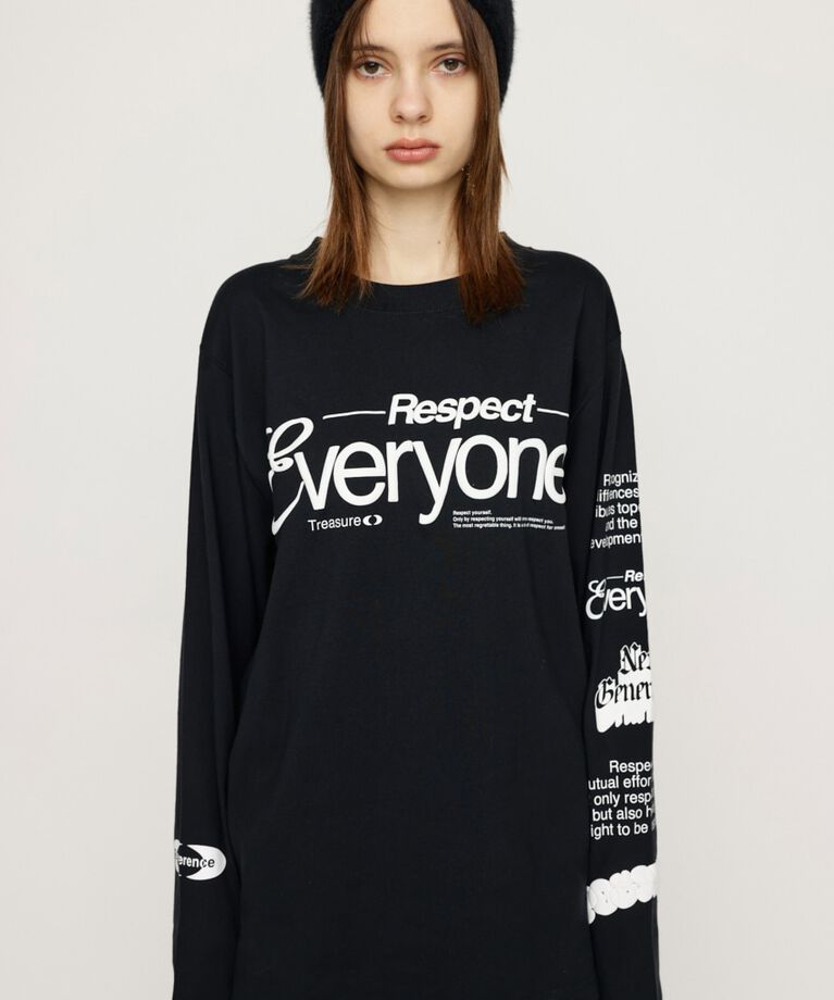 SLY「RESPECT EVERYONE LOGO Tシャツ」|Tシャツ・カットソー|
