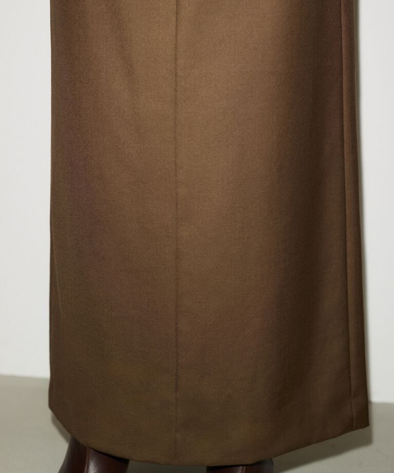 SLY「MANNISH BELTED I LINE ロングスカート」|スカート|