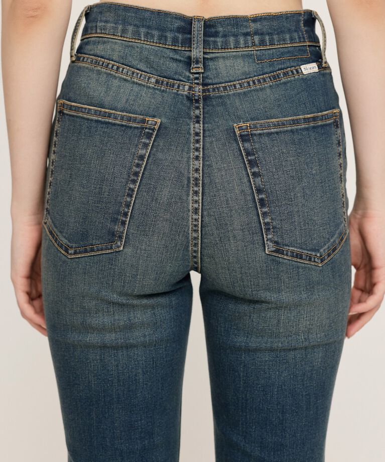 SLY「HW FLARE PT WITH ROICA（R）EF」|デニム|