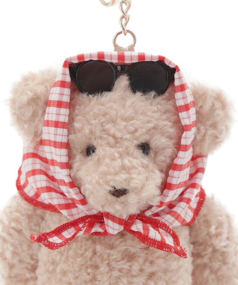 LILY BROWN「Lily Bear スカーフスタイルチャーム」|キーケース|