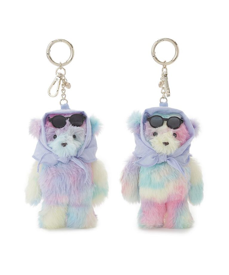 LILY BROWN「Lily Bear スカーフスタイルチャーム」|キーケース|