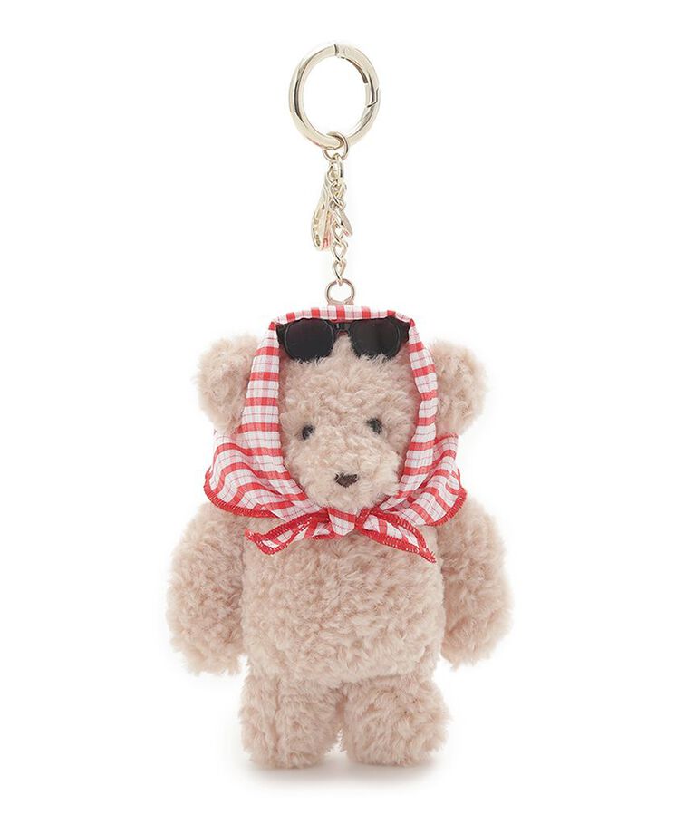 LILY BROWN「Lily Bear スカーフスタイルチャーム」|キーケース|BEG