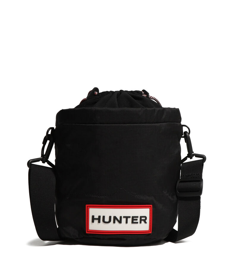 HUNTER「トラベル リップストップ バケット」|ショルダー・メッセンジャー|BLK