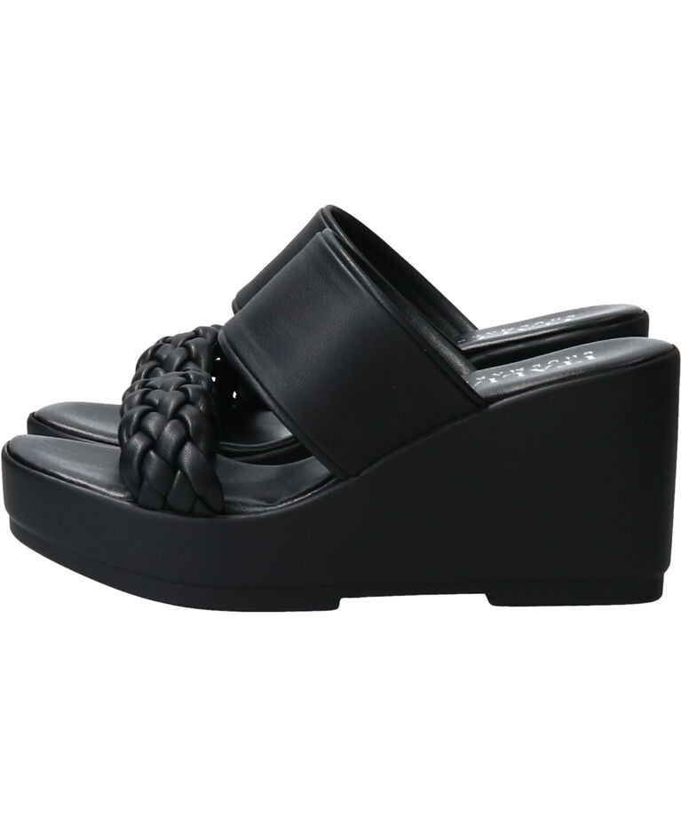 IMPORT SELECT「【ITALIAN SHOEMAKERS】厚底ダブルベルトイントレチャートサンダル」|サンダル|