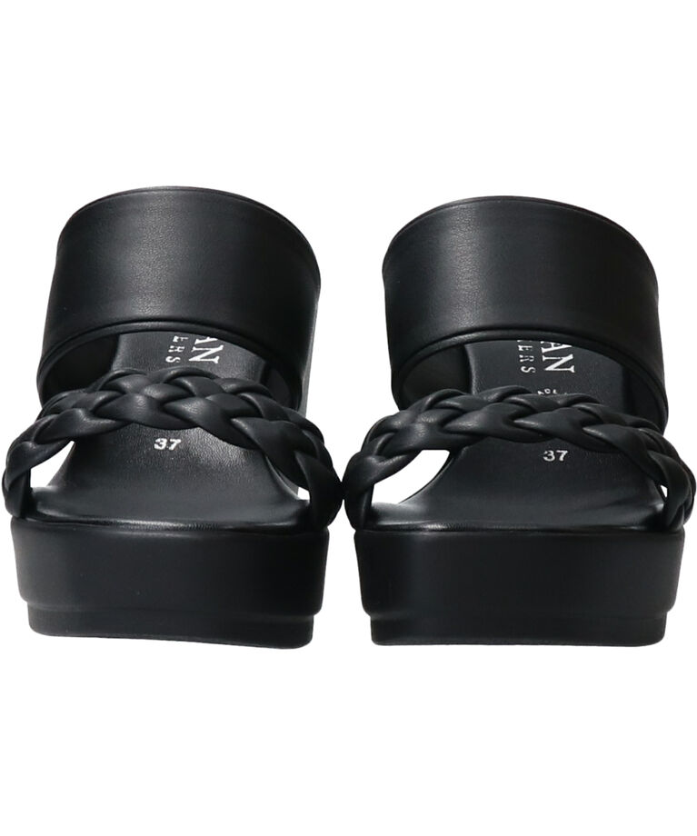 IMPORT SELECT「【ITALIAN SHOEMAKERS】厚底ダブルベルトイントレチャートサンダル」|サンダル|
