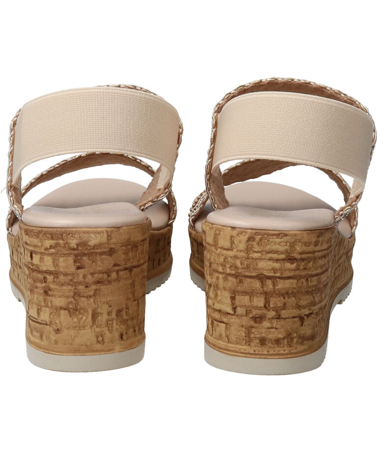 IMPORT SELECT「【ITALIAN SHOEMAKERS】ラインストーンリボン厚底サンダル」|サンダル|
